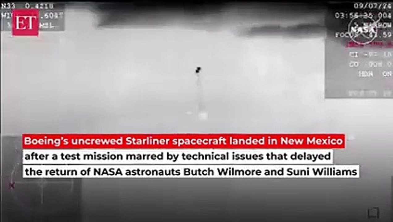 canada Touchdown! Uncrewed Boeing Starliner lands safely in New Mexico