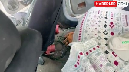 İlk kez görüntülendi! İşte içinde kayıp Narin'e ait DNA örnekleri bulunan araç