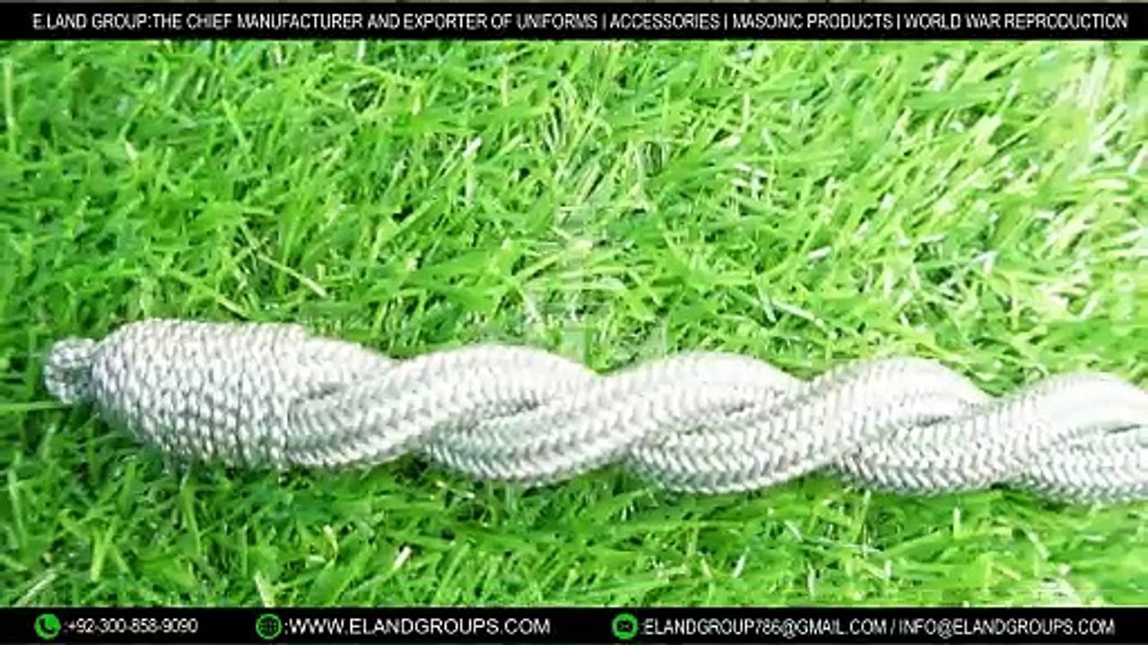 Military Officer Cap Cord Green