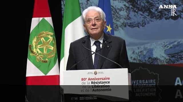 Mattarella: Non si era e non si e' stranieri a casa propria