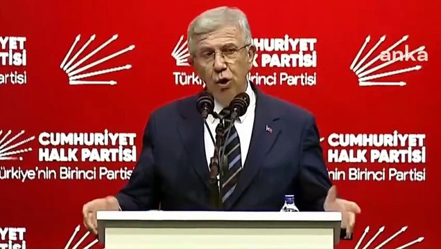 Mansur Yavaş kurultayda sitem etti: Bir saat önce konuşmam istendi