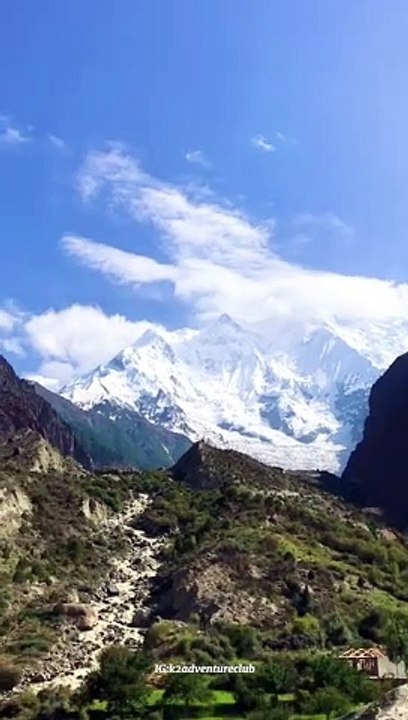 Rakaposhi the Queen of mountains __  Nager valley Gilgit Baltistan #Natural Beauty #Travel #explore
