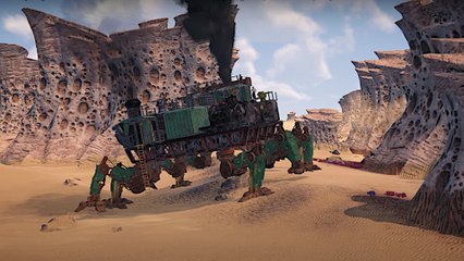 Neues Gameplay: Sand – Der postapokalyptische Steampunk-Shooter mit wandelnder Festung 🏴‍☠️