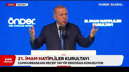 Kara Harp Okulu'ndaki mezuniyet töreni... Erdoğan: Kılıçları kime çekiyorsunuz