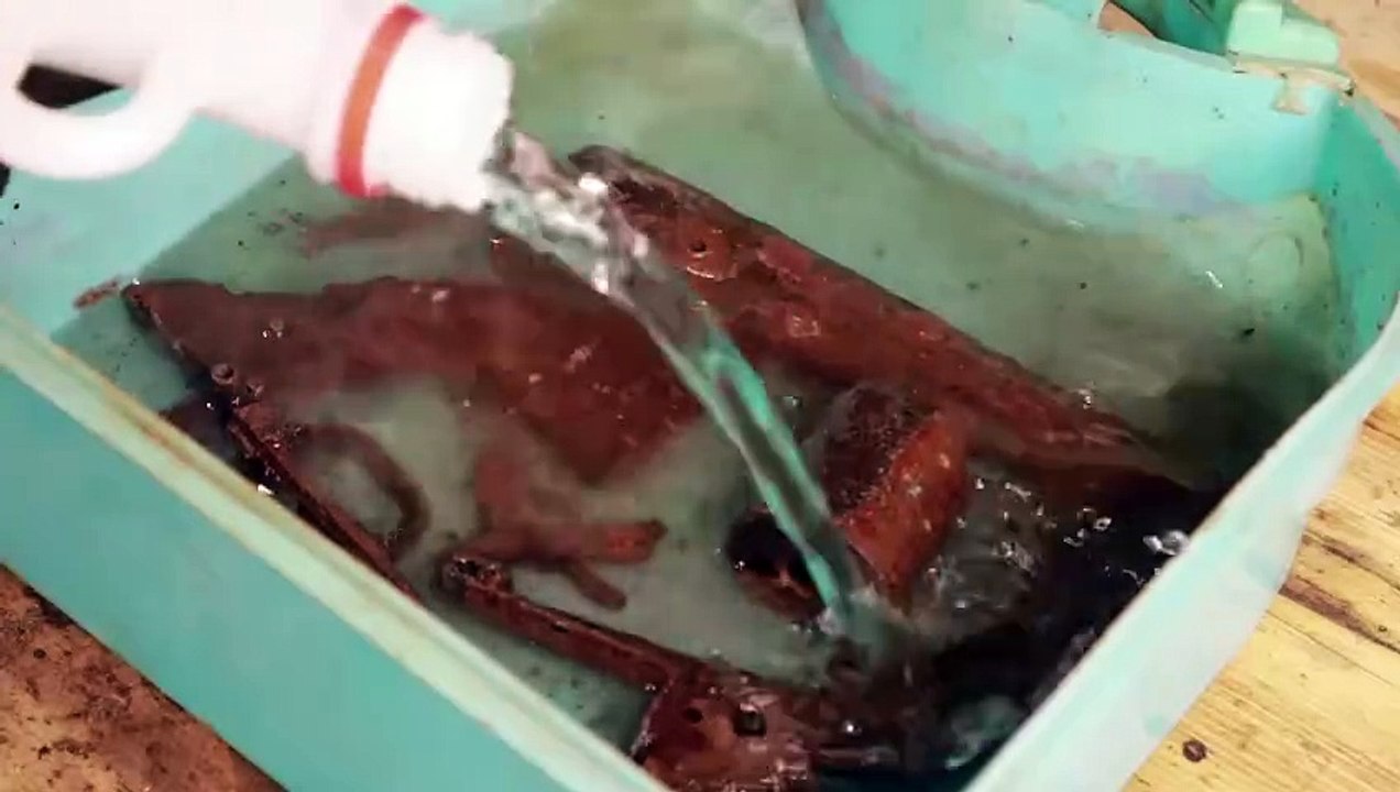 Old Model Ruger Revolver Gun Restoration (decoration gun find in river  )1851 Navy Model Restoration.