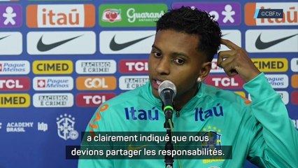 Rodrygo : "Neymar a sa place garantie dans cette équipe mais en attendant..."
