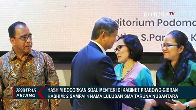 Wakil Ketua Dewan Pembina Gerindra Hashim Bocorkan Menteri di Kabinet Pemerintahan Prabowo-Gibran