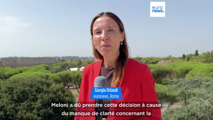 Italie, scandale autour du ministre de la Culture : "le gouvernement n'est pas impacté" (Meloni)