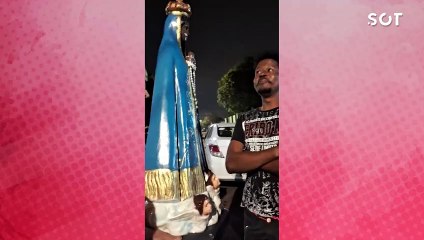 Oração: Vídeo mostra o último pedido de Edymar antes de ser assassinado em Cascavel