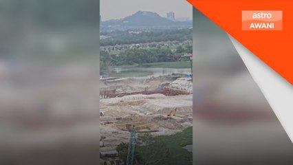 Tebing sungai runtuh, projek loji rawatan air tenggelam 19 meter