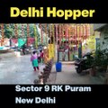 Exploring the bustling market of Sector 9, RK Puram, South Delhi 🛍️🌆