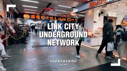 Shenzhen's City Center Metro & Mall Network Link City