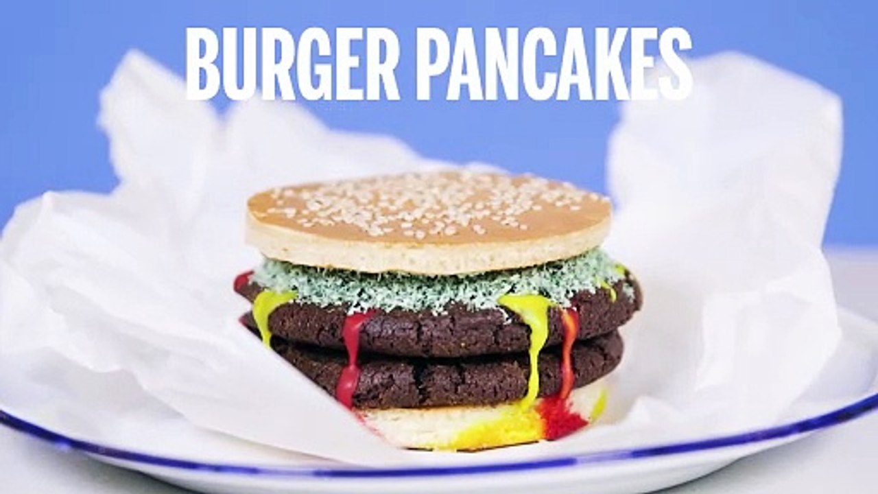 Burger Pancakes | Recipes