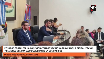 Posadas fortalece la conexión con los vecinos a través de la digitalización y sesiones del Concejo Deliberante en los barrios