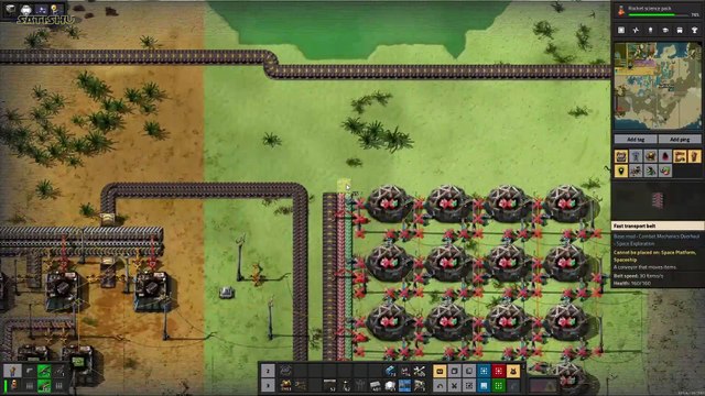 Ein Blick auf die Geschenkegrabbelei. | Factorio Space Exploration Mod | Ep. 49