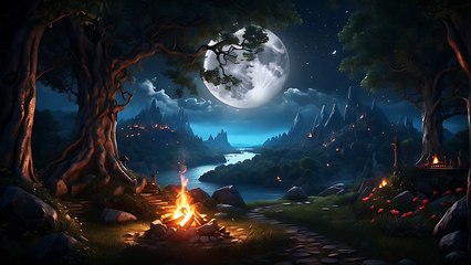 Ultimate Relaxation Ambient Music and Nature Night Sounds 🌿 for Stress Relief, Sleep, and Meditation