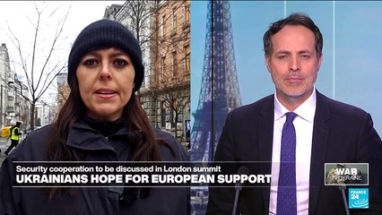 London Summit: Ukrainians hope for security guarantees from Europe