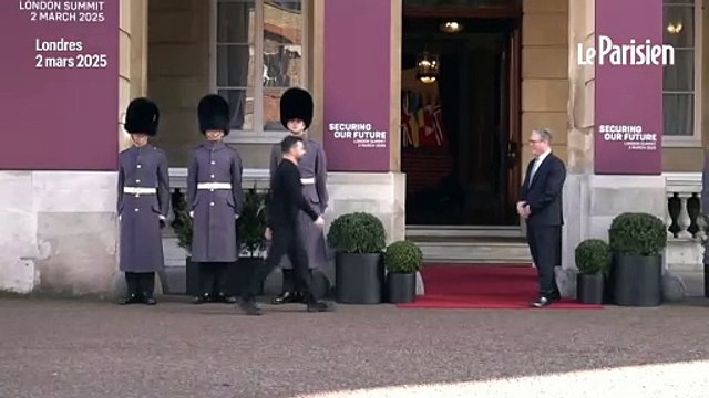 Londres : l'arrivée de Zelensky au sommet pour la sécurité de l'Europe