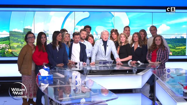 William Leymergie a eu toutes les peines du monde pour faire ses adieux aux téléspectateurs de C8