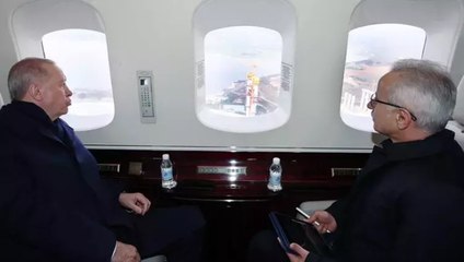 Cumhurbaşkanı Erdoğan, Başakşehir-Nakkaştepe Otoyolu şantiyesini ziyaret etti