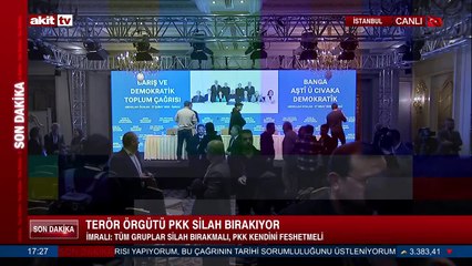 Yolun sonuna gelen terör örgütü PKK silah bırakıyor