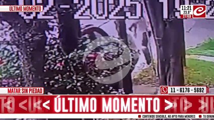 Así asesinaron a la mujer en Vicente López