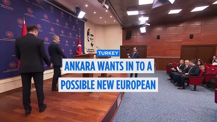 Turkish FM says any new European defence architecture without Turkey is unrealistic