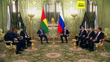 Guinée-Bissau : le président Embalo en visite d'Etat en Russie