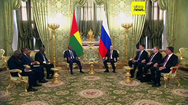 Guinée-Bissau : le président Embalo en visite d'Etat en Russie