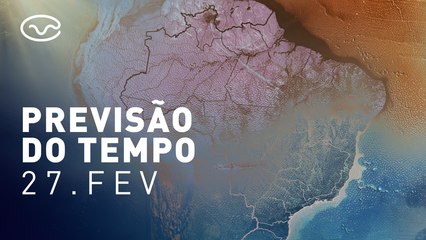 Previsão do tempo desta quinta-feira (27)!