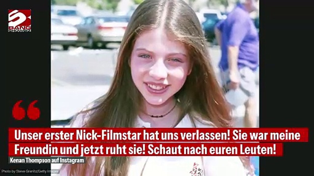 Verstorbene michelle trachtenberg war der erste nick-filmstar