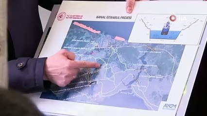 Cumhurbaşkanı Erdoğan dev projeyi inceledi