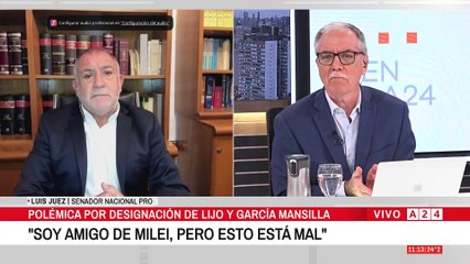 📢 LUIS JUEZ, POR LAS DESIGANCIONES DE JUECES: "LIJO ES TODO LO QUE ESTÁ MAL"