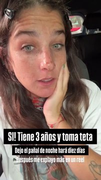 El descargo de Juana Repetto por las críticas que recibe porque sigue amamantando a su hijo de 3 años