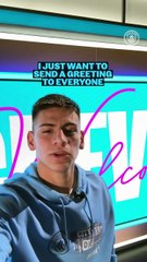 Claudio Echeverri fue presentado en el Manchester City