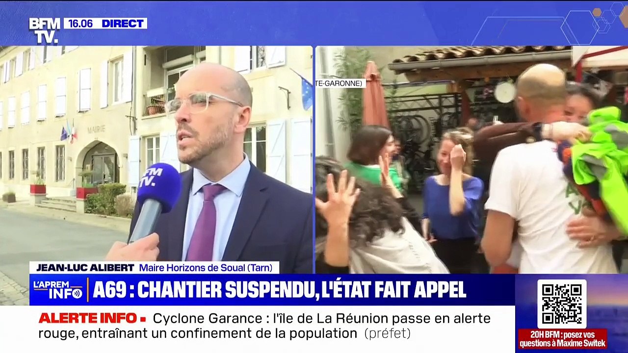 Interruption du chantier de l'A69: "Je pense aux centaines d'ouvriers qui font perdre leur emploi", se désole Jean-Luc Alibert, maire Horizons de Soual (Tarn)