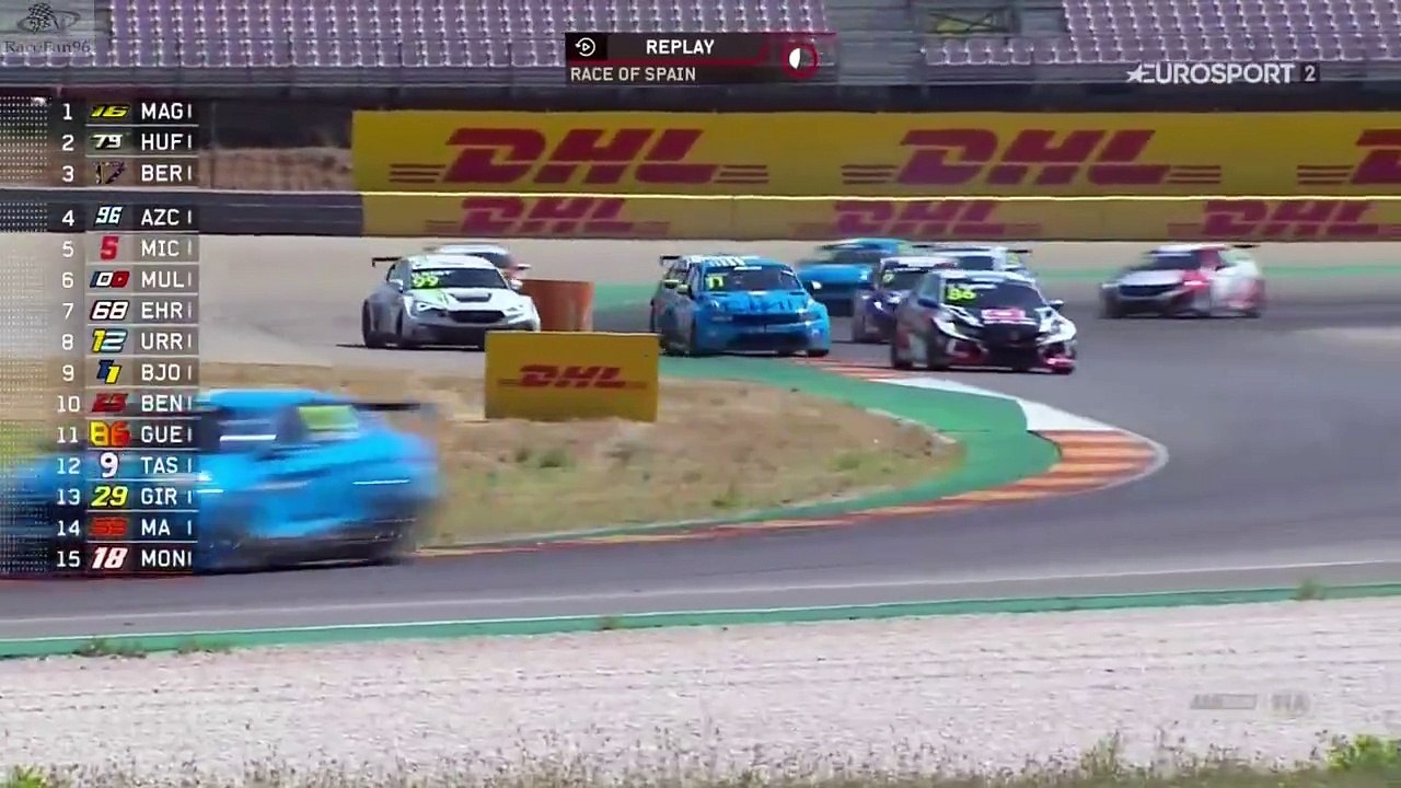WTCR 2022_Manche 4_Ciudad del Motor de Aragón(Espagne)_Course 1 (en français - Eurosport 2 - France) [RaceFan96]