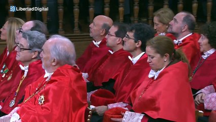 Discurso completo de Felipe VI tras ser nombrado doctor honoris causa por la UAH