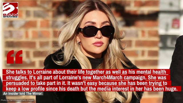 Liam Payne's girlfriend Kate Cassidy is set discuss the late star's mental health struggles on a special episode of ITV's 'Lorraine'