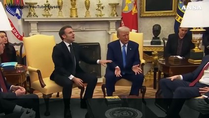 Ucraina, Macron corregge Trump su aiuti Ue: "Abbiamo pagato il 60% del totale, soldi veri"