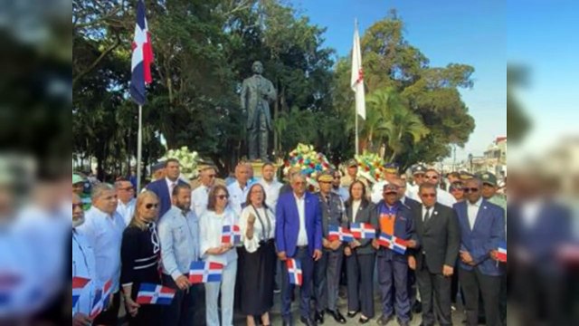 Santiago conmemora el 181 aniversario de la Independencia Nacional