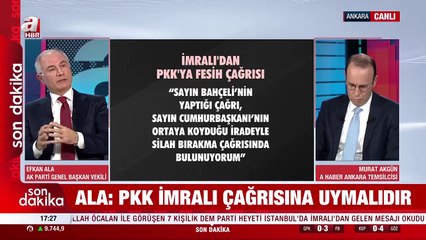 AKP'den Öcalan'ın silah bırakma çağrısı sonrası ilk açıklama