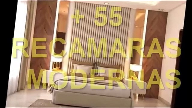 27.- 🏠🛏+55 IDEAS DE RECAMARAS MODERNAS tendencia (DORMITORIOS modernos ESTILOS DECORAR iluminaR )🛏🛏