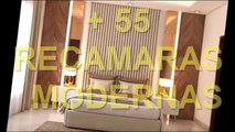 27.- 🏠🛏+55  IDEAS DE RECAMARAS MODERNAS tendencia (DORMITORIOS modernos ESTILOS DECORAR iluminaR  )🛏🛏