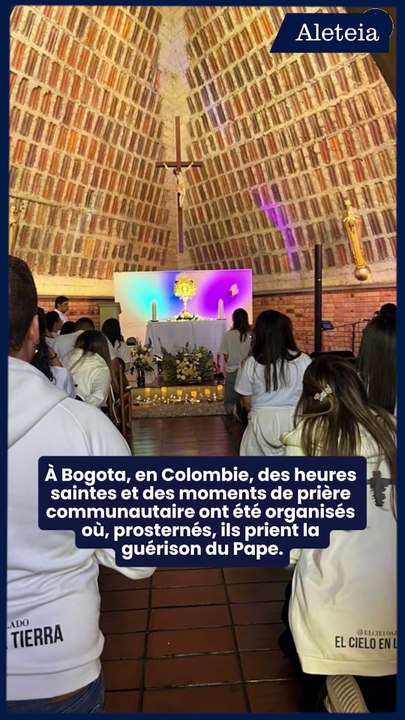 Des marques d'affection partout dans le monde pour le pape François