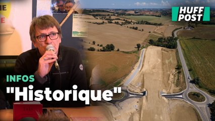 "Un jour historique", la joie des militants après l'arrêt de l'A69
