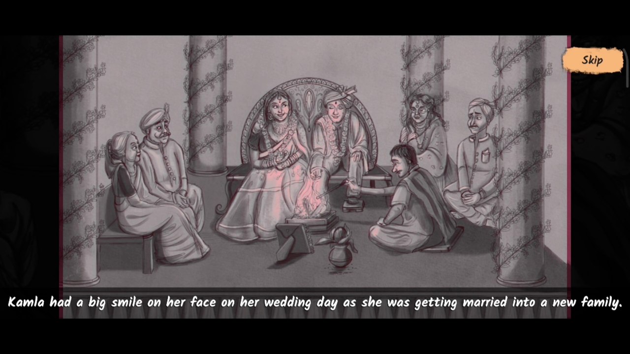 Kamla horror game Backstory