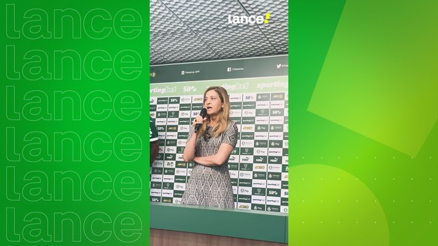 Presidenta do Palmeiras, Leila Pereira diz que deboche é não honrar os compromissos do clube