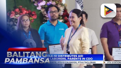 DOLE-10 distributes aid to child laborers, parents in CDO