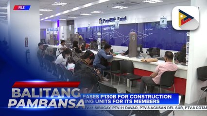 Pag-IBIG releases P130-B for construction of housing units for its members